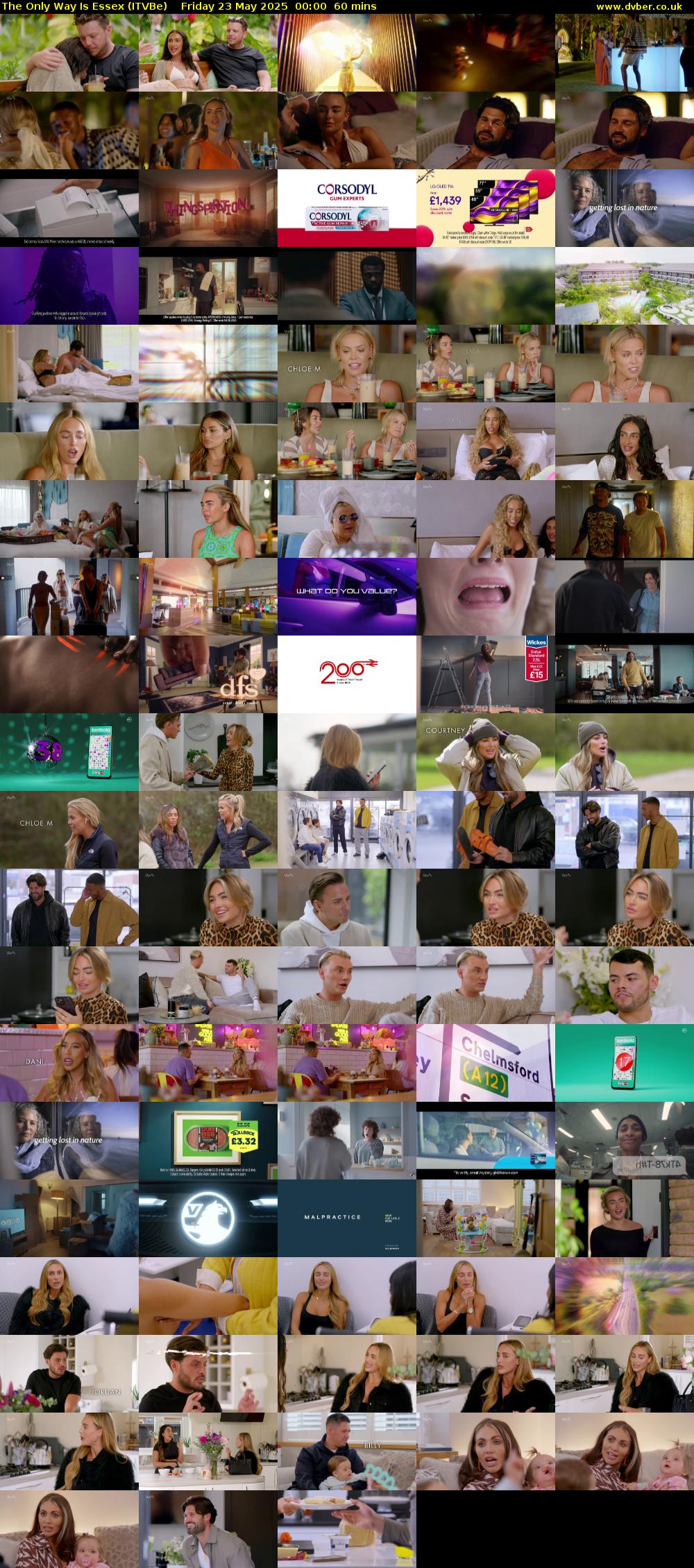 The Only Way Is Essex (ITVBe) Friday 23 May 2025 00:00 - 01:00