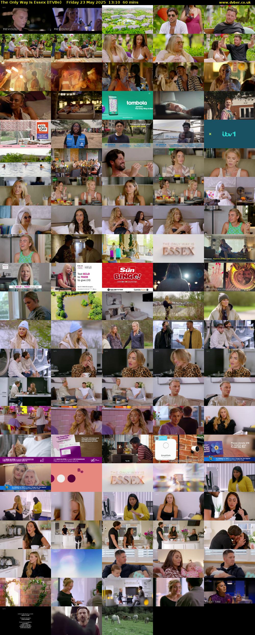 The Only Way Is Essex (ITVBe) Friday 23 May 2025 13:10 - 14:10