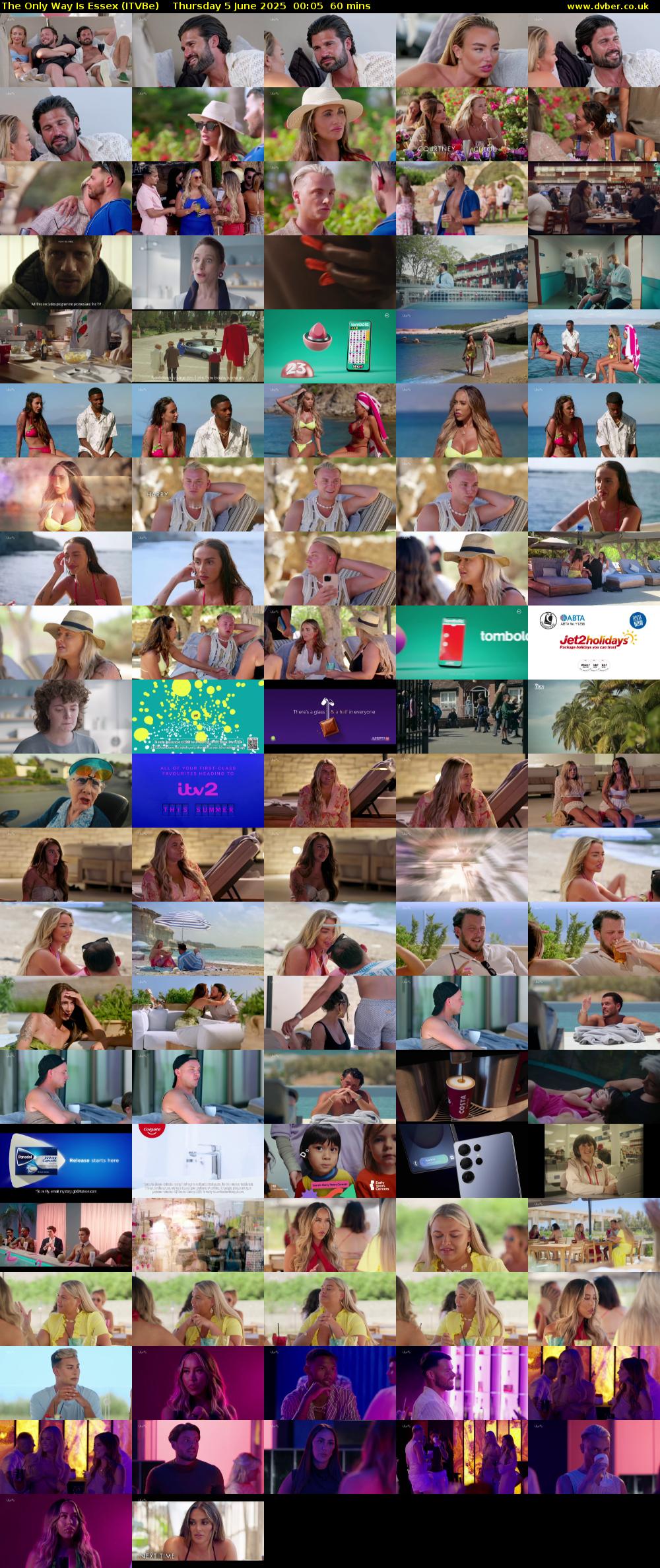 The Only Way Is Essex (ITVBe) Thursday 5 June 2025 00:05 - 01:05