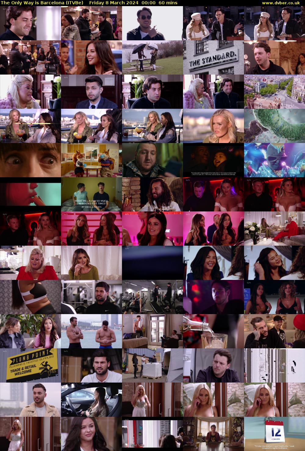 The Only Way is Barcelona (ITVBe) Friday 8 March 2024 00:00 - 01:00