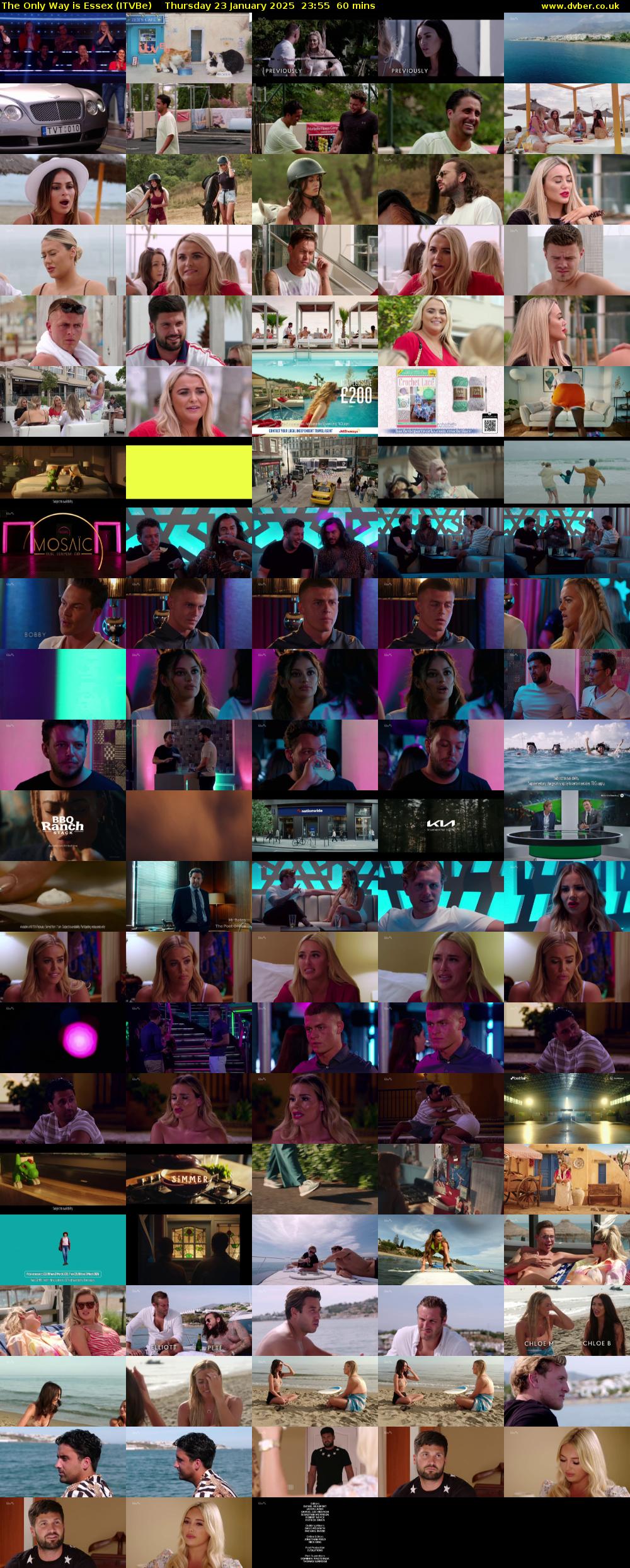 The Only Way is Essex (ITVBe) Thursday 23 January 2025 23:55 - 00:55