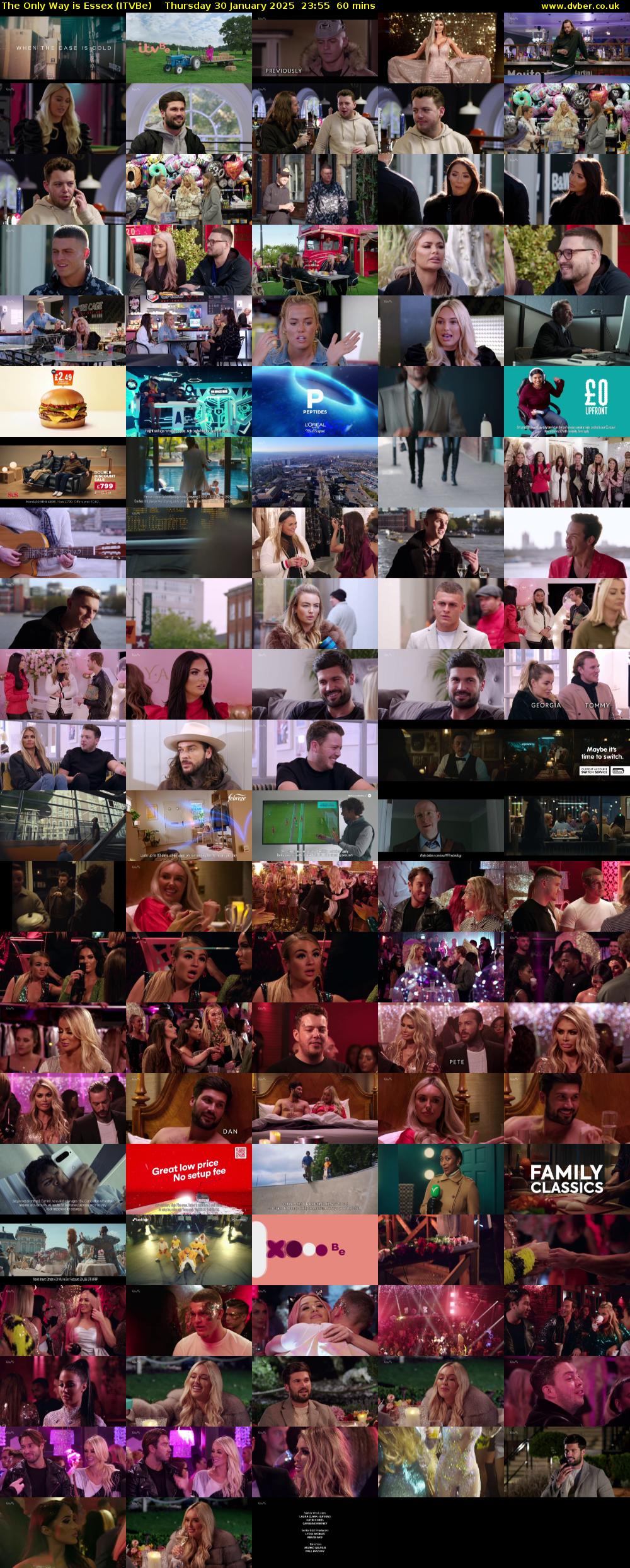 The Only Way is Essex (ITVBe) Thursday 30 January 2025 23:55 - 00:55