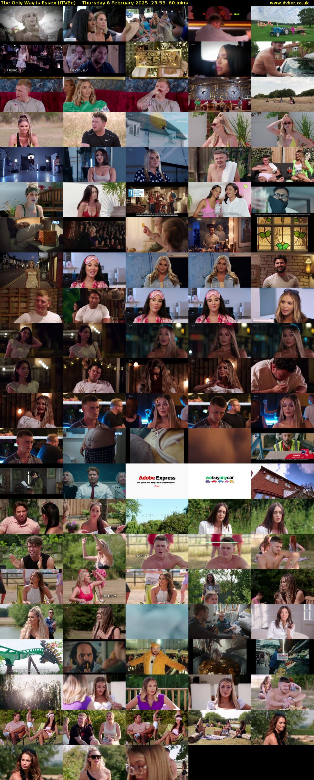 The Only Way is Essex (ITVBe) Thursday 6 February 2025 23:55 - 00:55