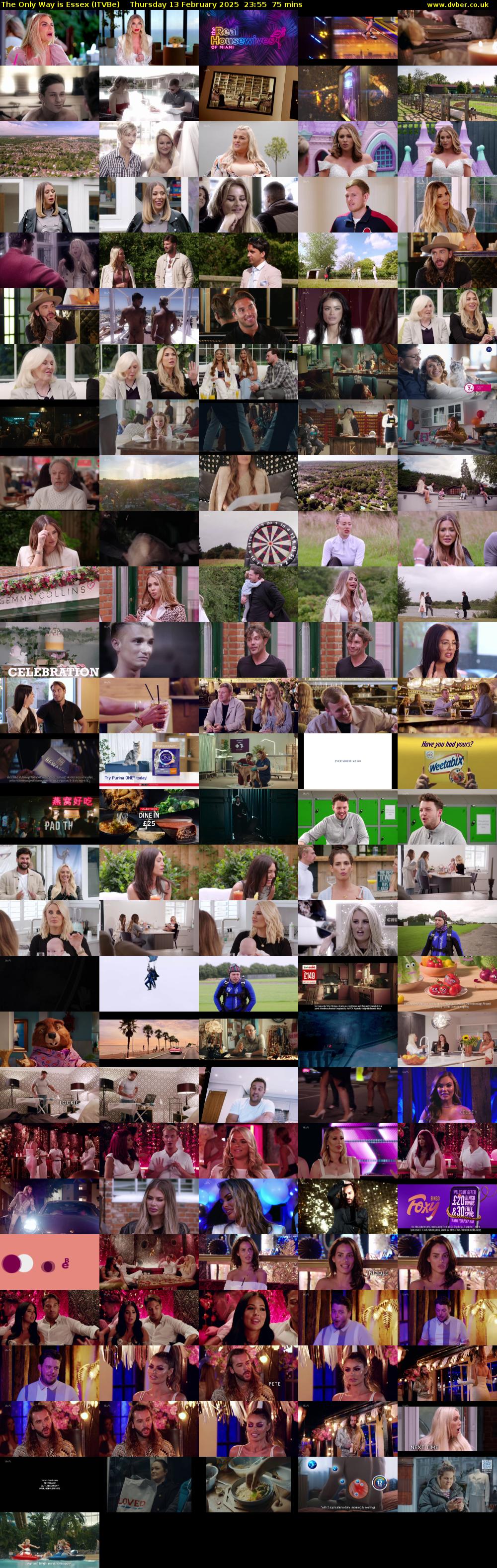 The Only Way is Essex (ITVBe) Thursday 13 February 2025 23:55 - 01:10