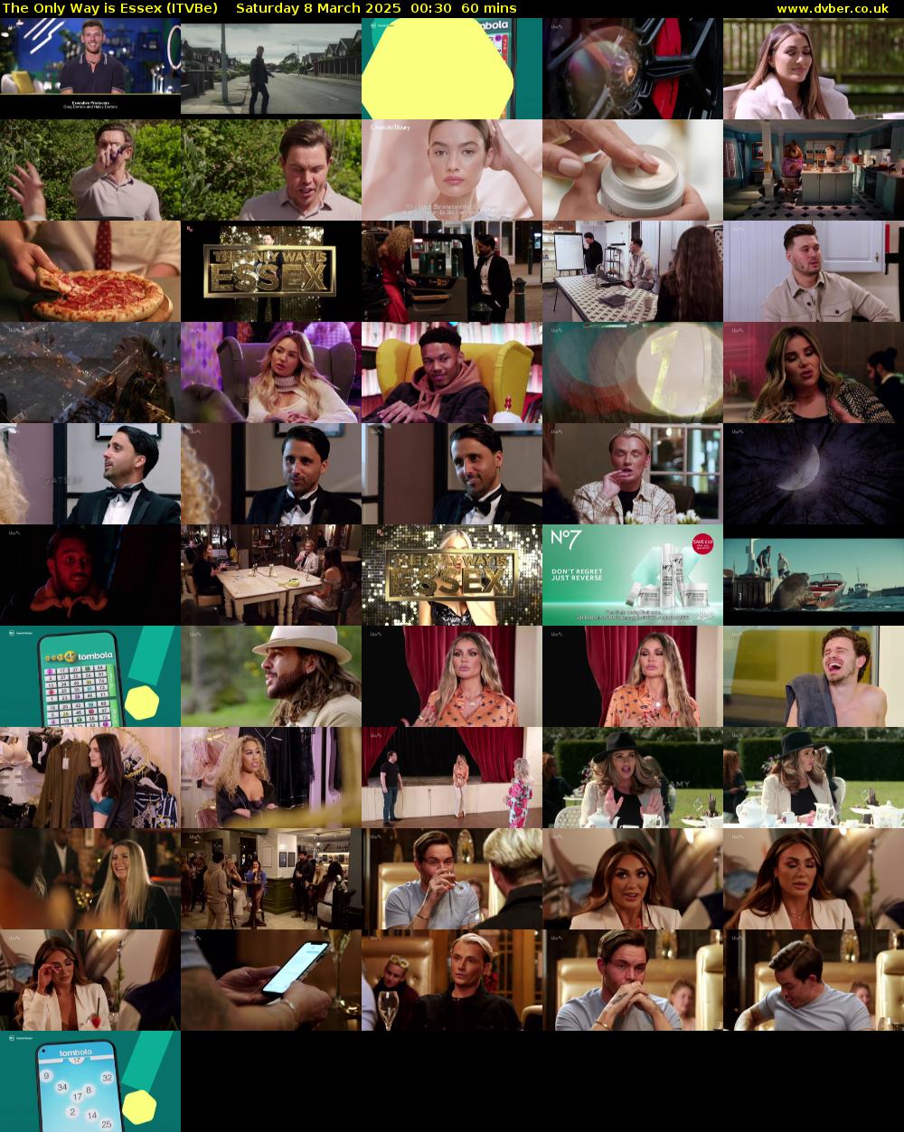 The Only Way is Essex (ITVBe) Saturday 8 March 2025 00:30 - 01:30