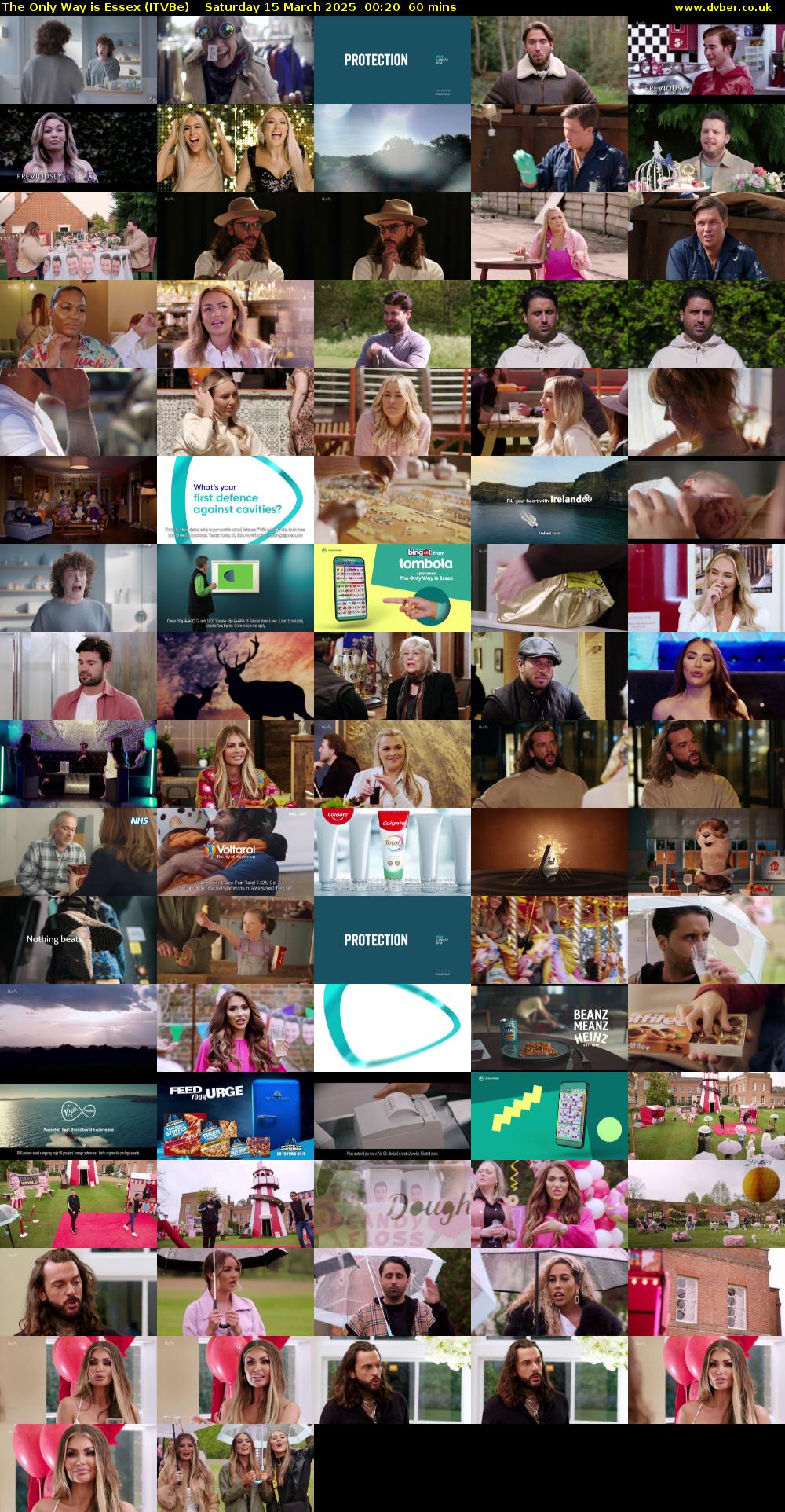 The Only Way is Essex (ITVBe) Saturday 15 March 2025 00:20 - 01:20