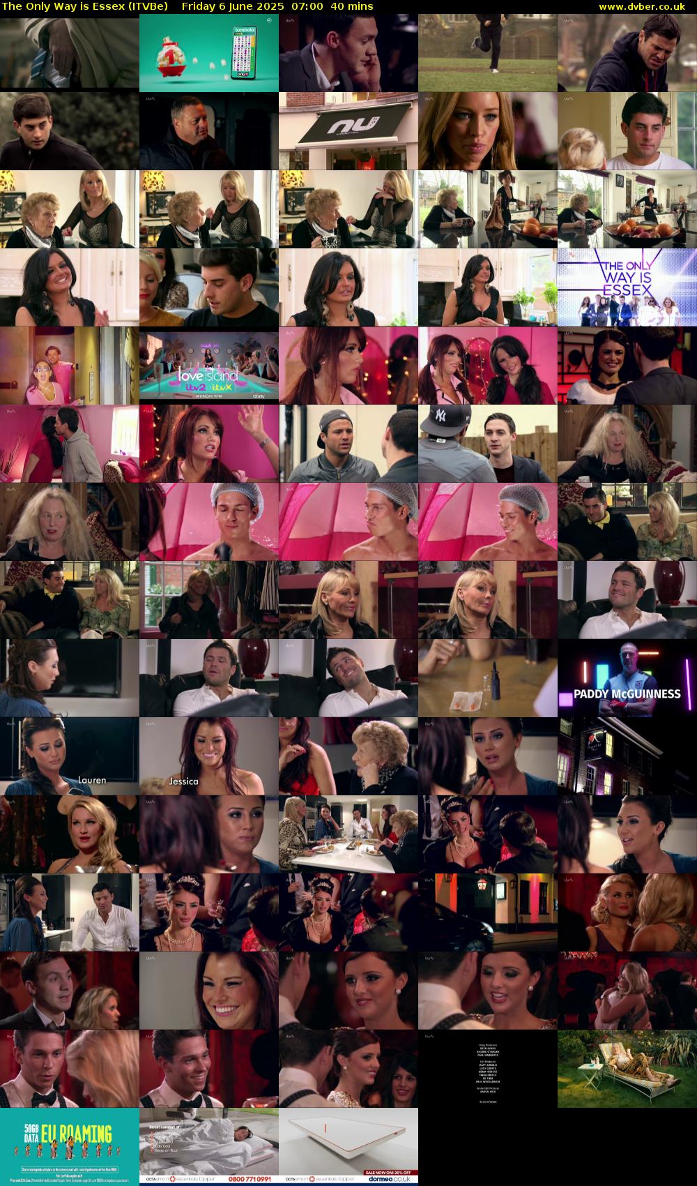 The Only Way is Essex (ITVBe) Friday 6 June 2025 07:00 - 07:40
