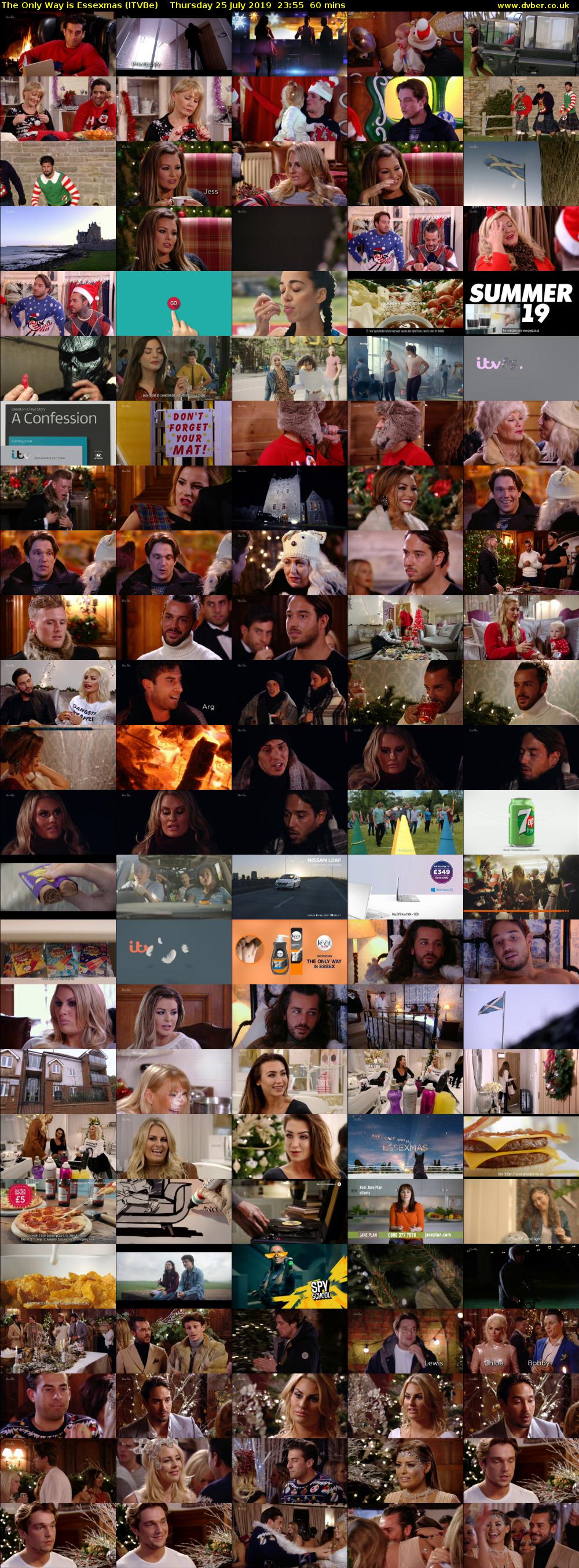 The Only Way is Essexmas (ITVBe) Thursday 25 July 2019 23:55 - 00:55