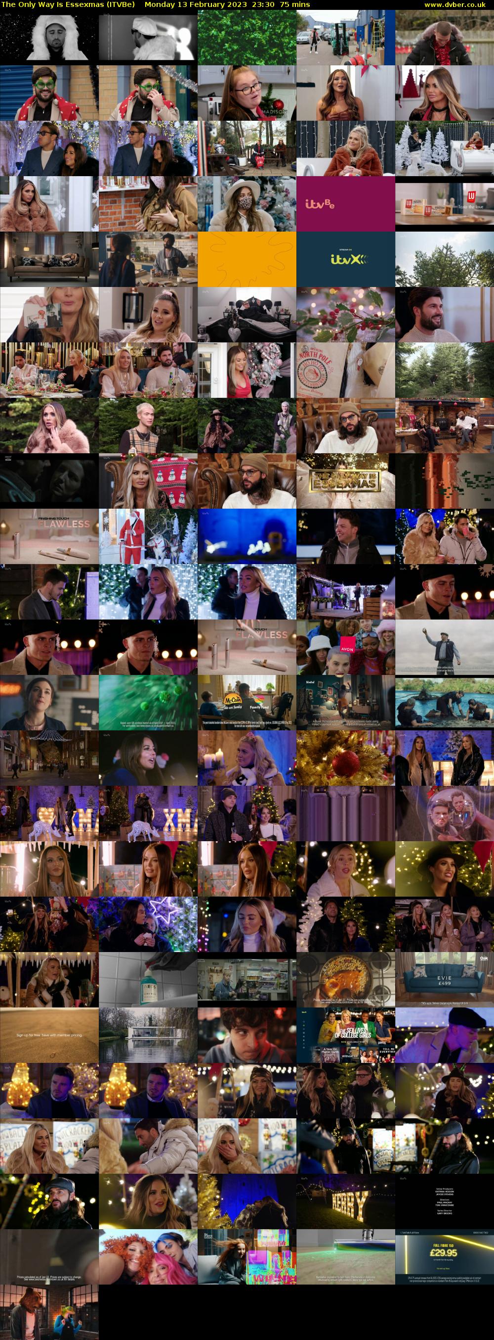 The Only Way is Essexmas (ITVBe) Monday 13 February 2023 23:30 - 00:45