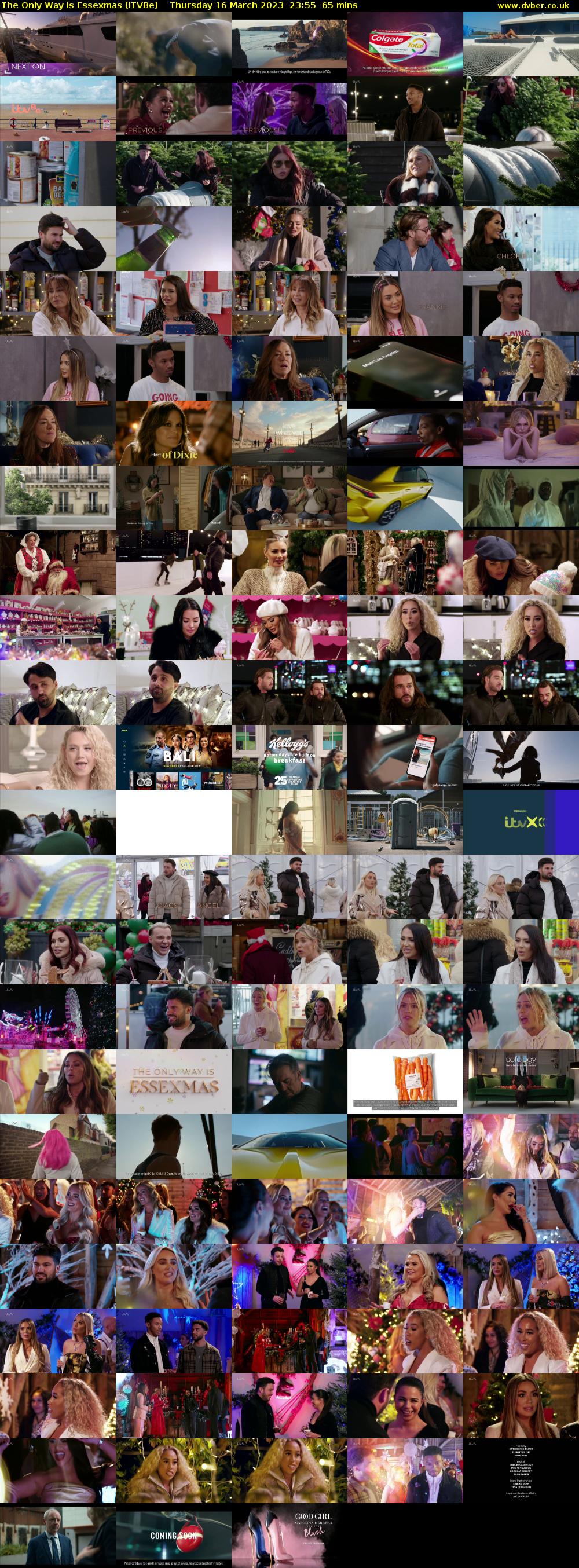 The Only Way is Essexmas (ITVBe) Thursday 16 March 2023 23:55 - 01:00
