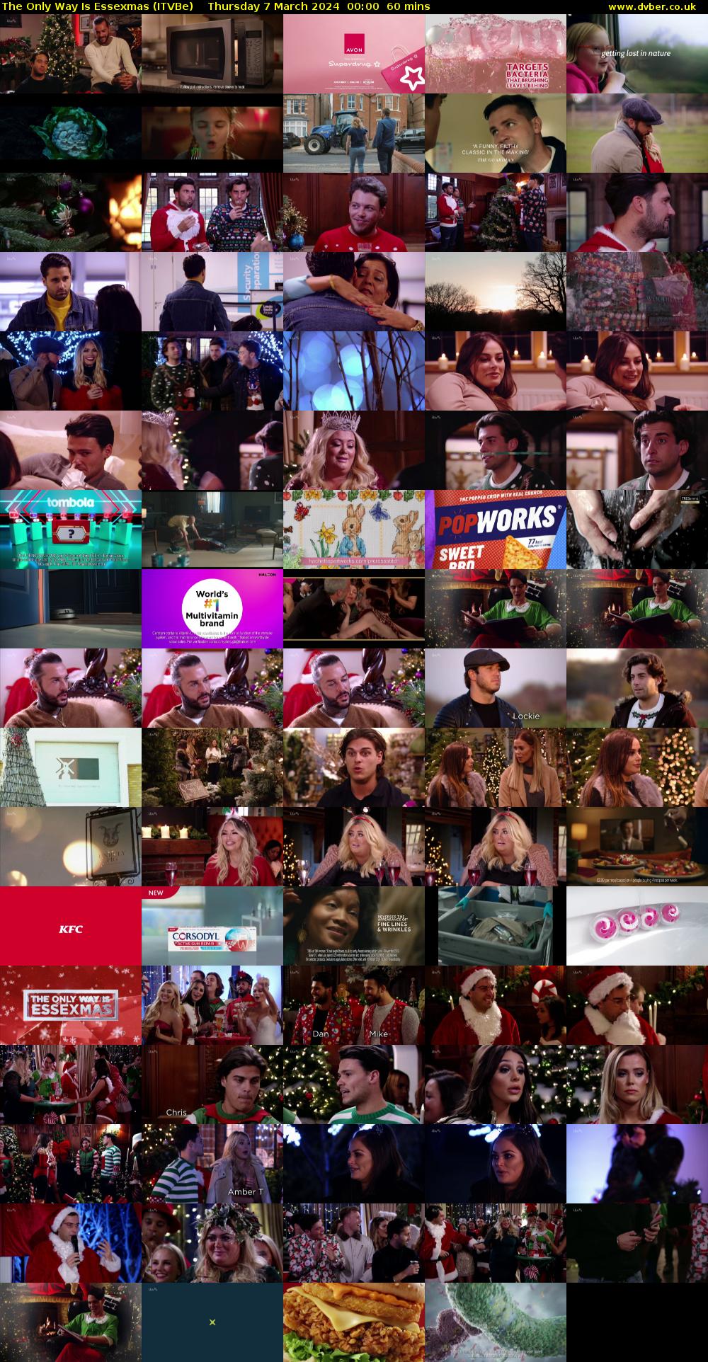The Only Way is Essexmas (ITVBe) Thursday 7 March 2024 00:00 - 01:00
