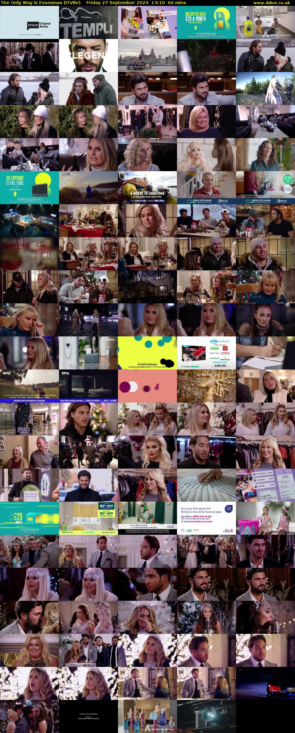 The Only Way is Essexmas (ITVBe) Friday 27 September 2024 13:10 - 14:10