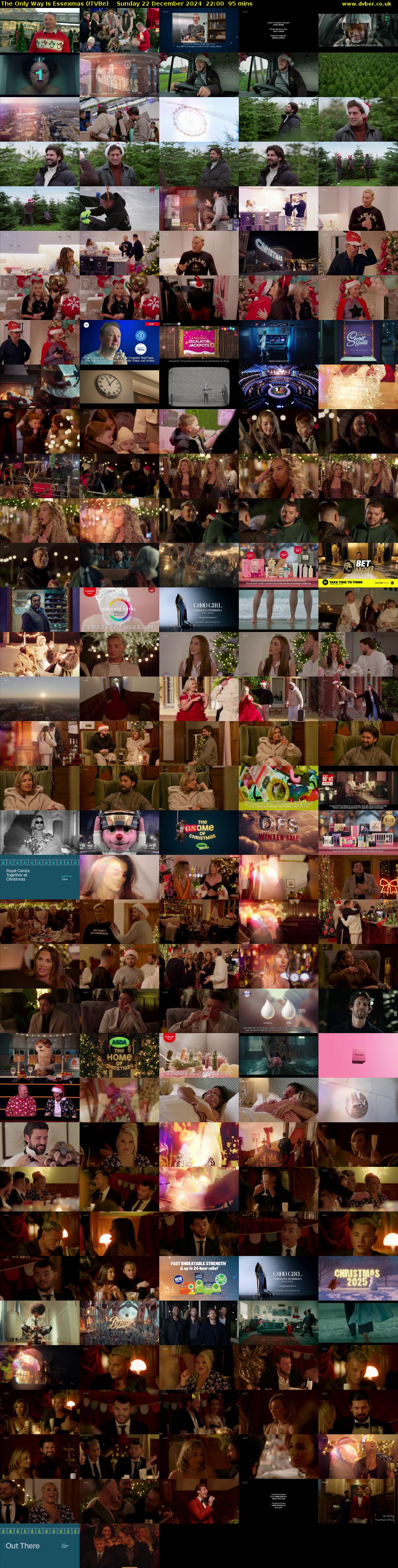 The Only Way is Essexmas (ITVBe) Sunday 22 December 2024 22:00 - 23:35