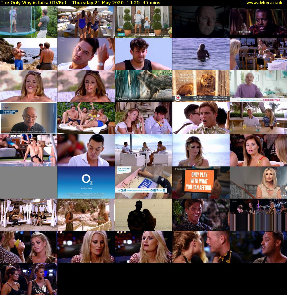 The Only Way is Ibiza (ITVBe) Thursday 21 May 2020 14:25 - 15:10