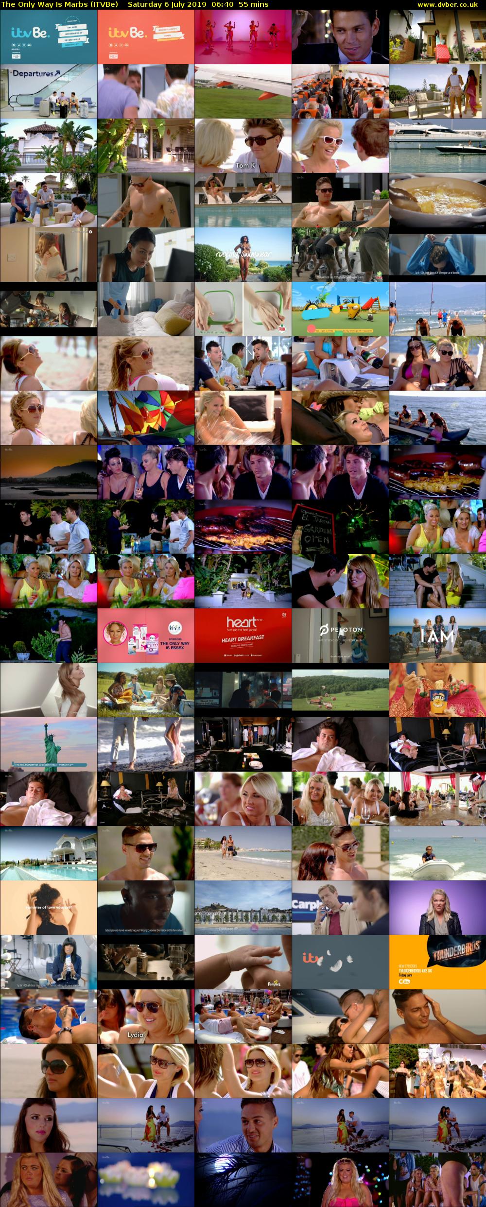 The Only Way is Marbs (ITVBe) Saturday 6 July 2019 06:40 - 07:35