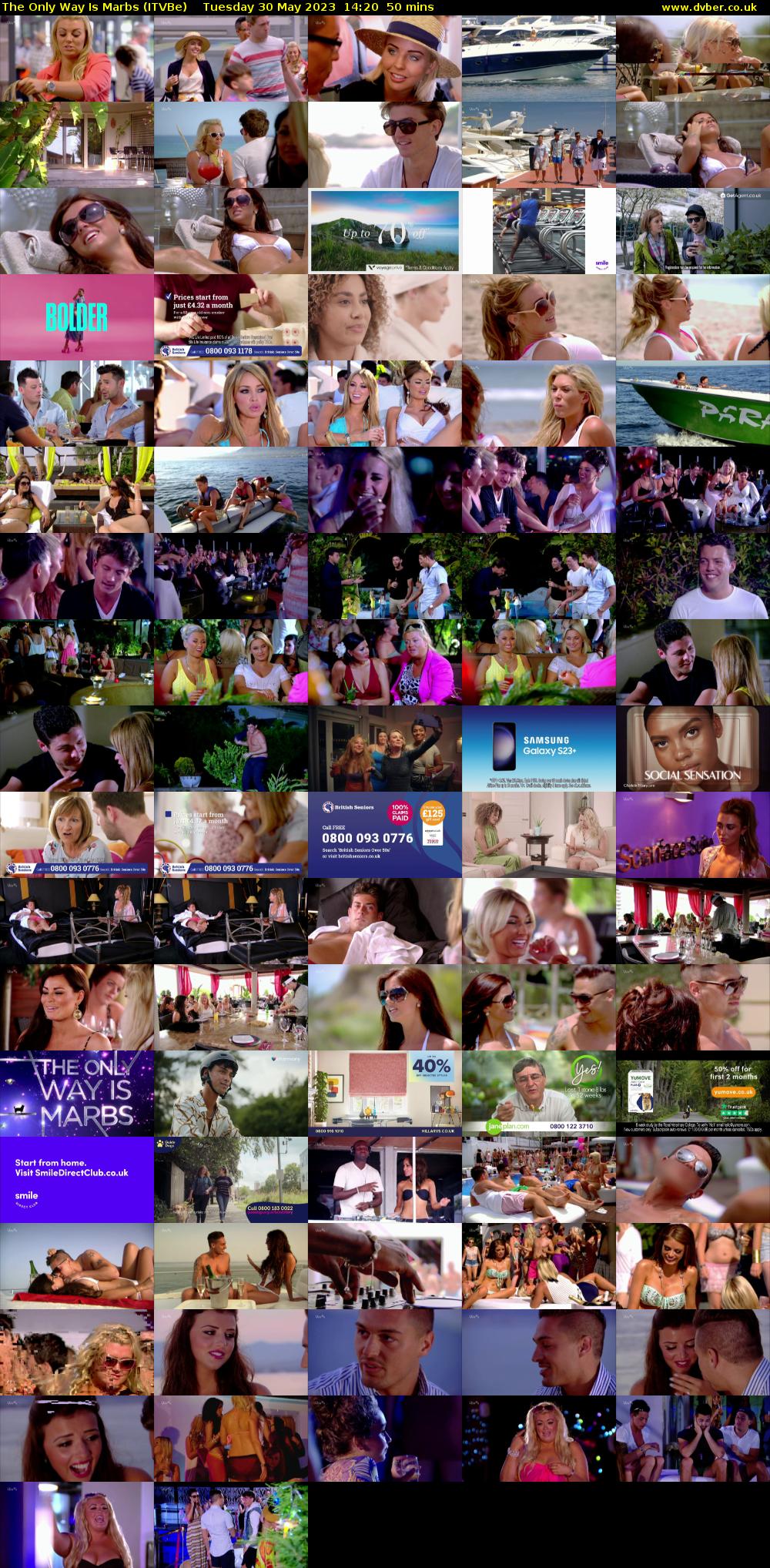 The Only Way is Marbs (ITVBe) Tuesday 30 May 2023 14:20 - 15:10