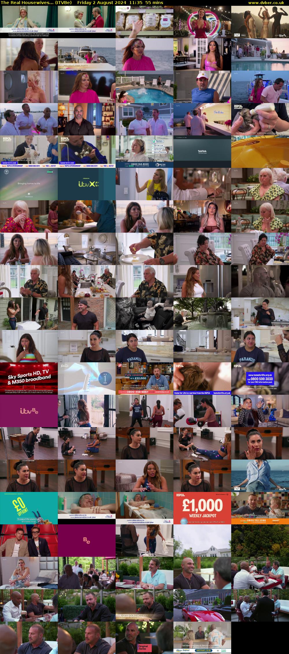 The Real Housewives... (ITVBe) Friday 2 August 2024 11:35 - 12:30