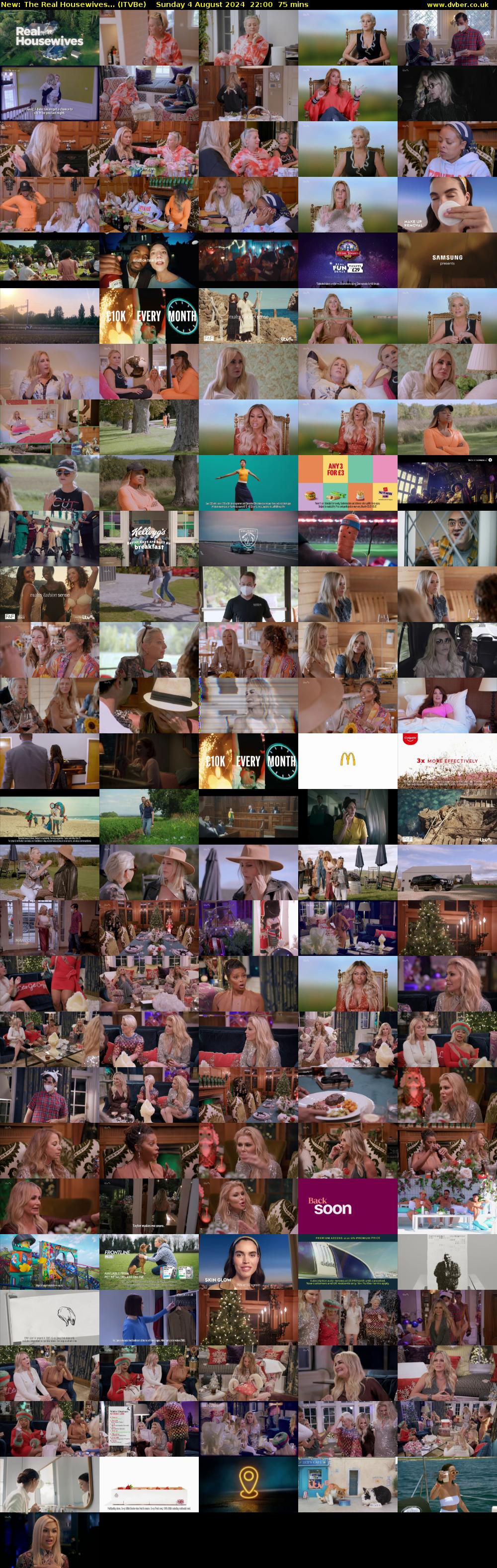 The Real Housewives... (ITVBe) Sunday 4 August 2024 22:00 - 23:15