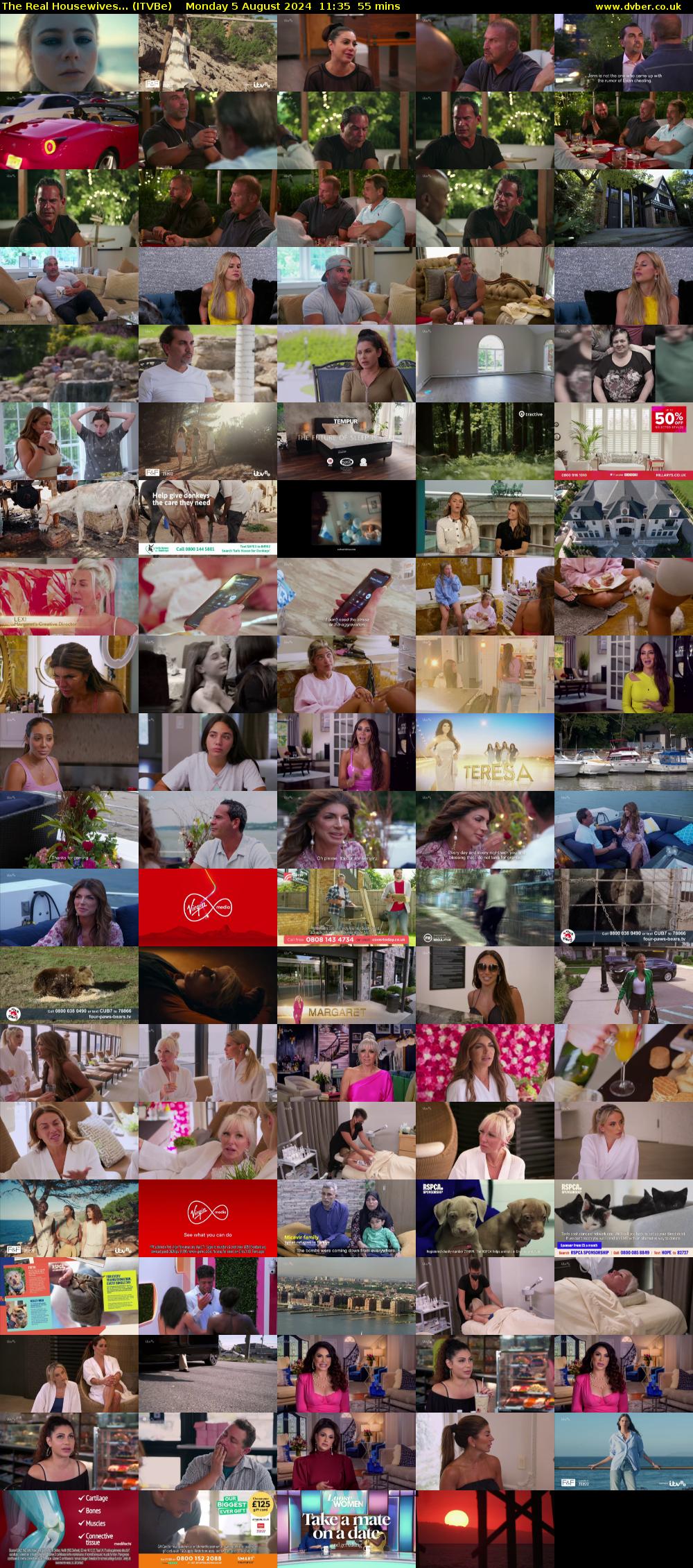 The Real Housewives... (ITVBe) Monday 5 August 2024 11:35 - 12:30