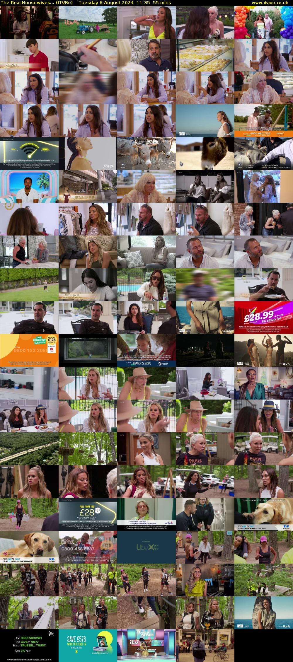The Real Housewives... (ITVBe) Tuesday 6 August 2024 11:35 - 12:30