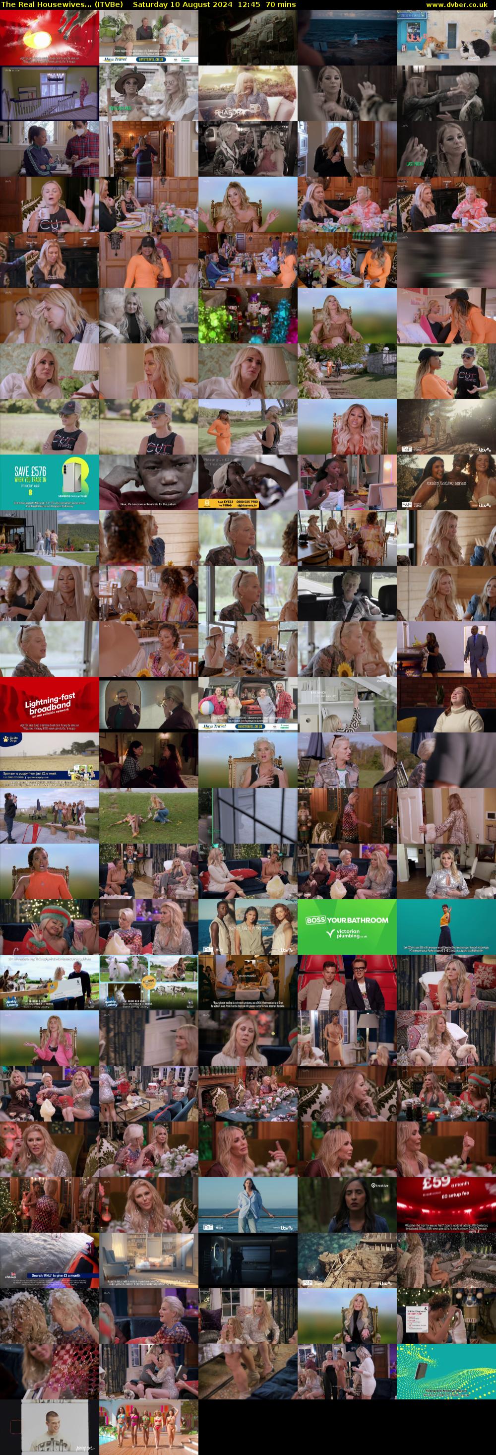 The Real Housewives... (ITVBe) Saturday 10 August 2024 12:45 - 13:55