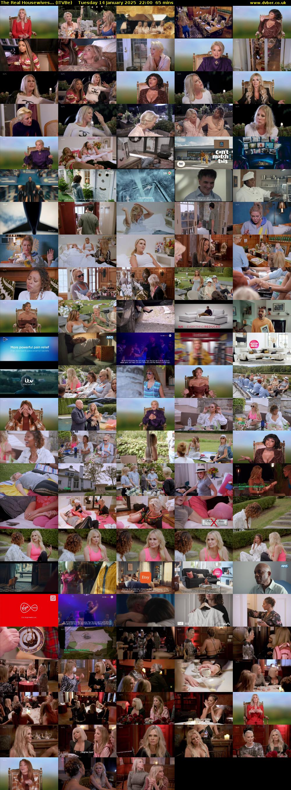 The Real Housewives... (ITVBe) Tuesday 14 January 2025 22:00 - 23:05