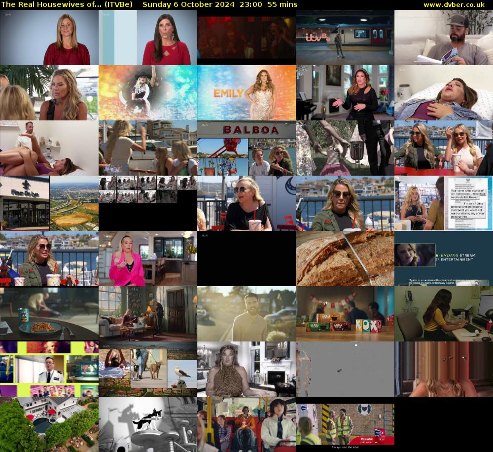 The Real Housewives of... (ITVBe) Sunday 6 October 2024 23:00 - 23:55
