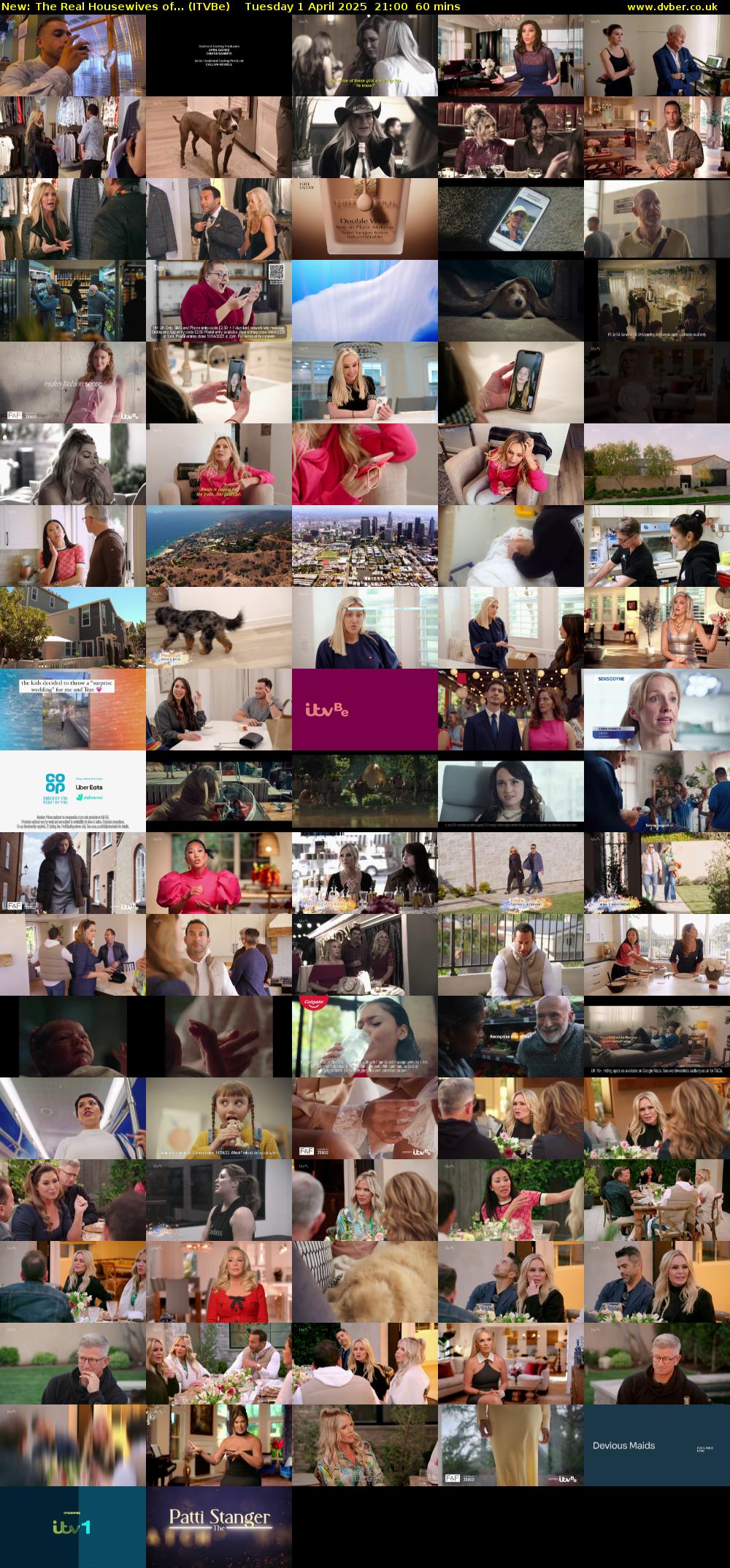 The Real Housewives of... (ITVBe) Tuesday 1 April 2025 21:00 - 22:00