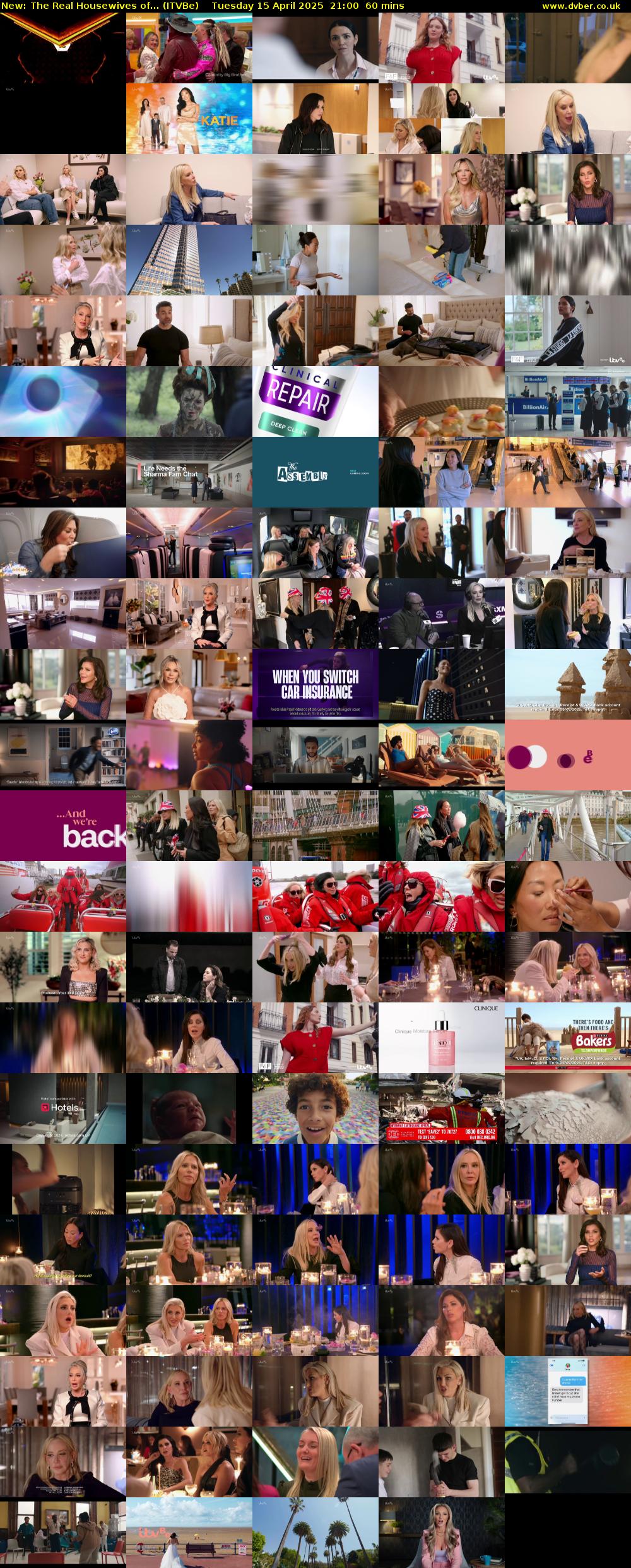 The Real Housewives of... (ITVBe) Tuesday 15 April 2025 21:00 - 22:00