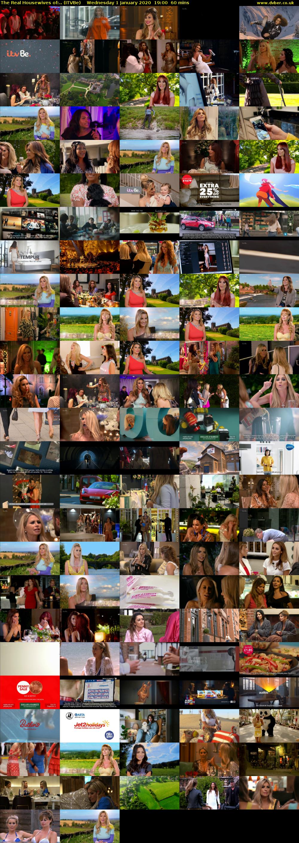 The Real Housewives of:.. (ITVBe) Wednesday 1 January 2020 19:00 - 20:00