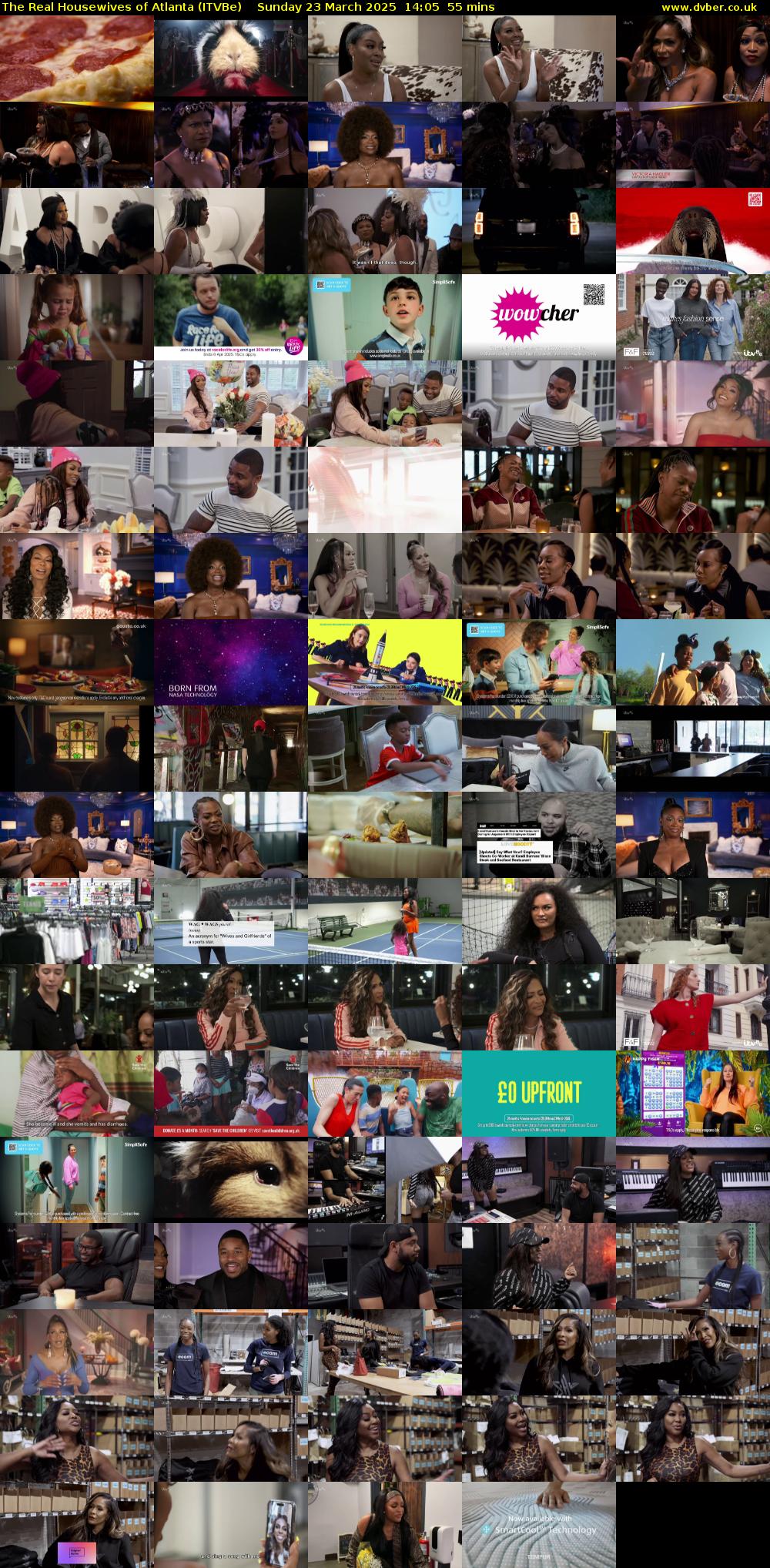 The Real Housewives of Atlanta (ITVBe) Sunday 23 March 2025 14:05 - 15:00