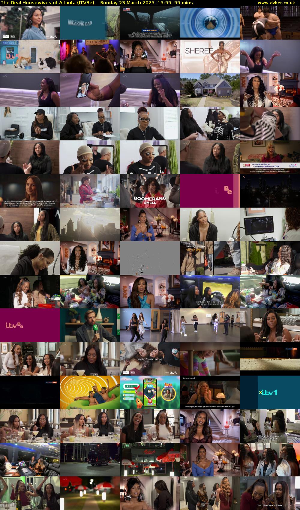 The Real Housewives of Atlanta (ITVBe) Sunday 23 March 2025 15:55 - 16:50
