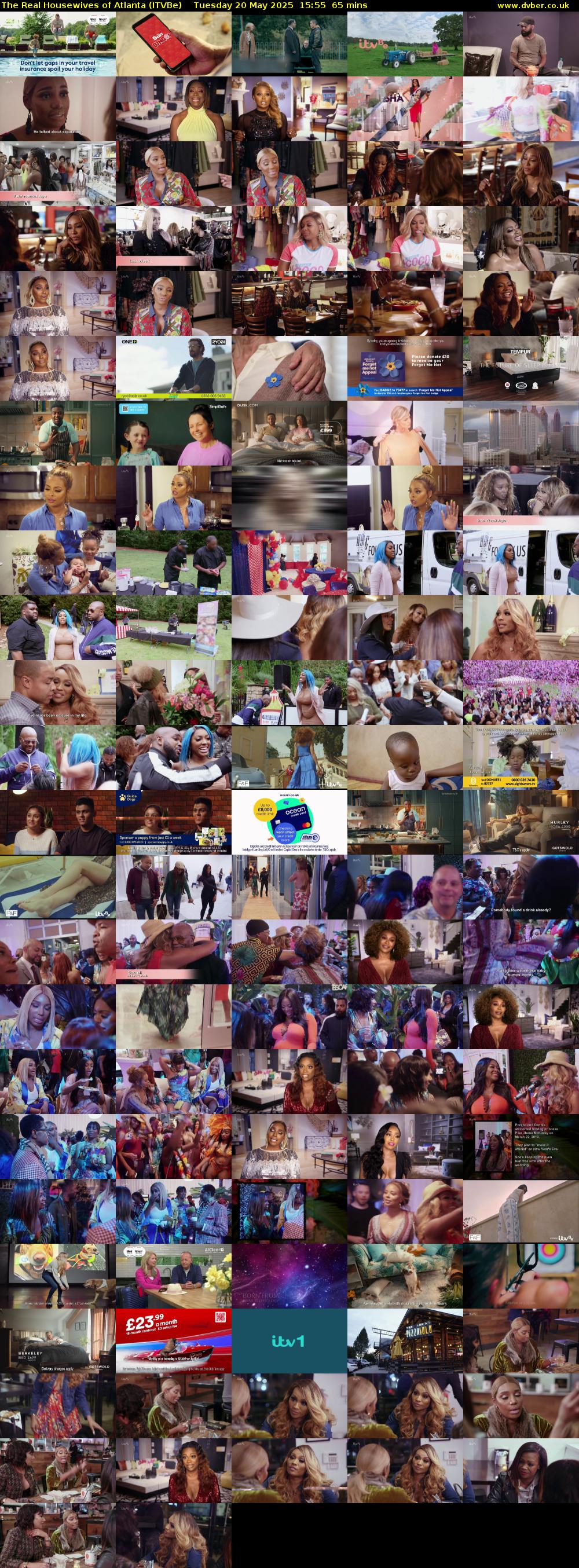 The Real Housewives of Atlanta (ITVBe) Tuesday 20 May 2025 15:55 - 17:00