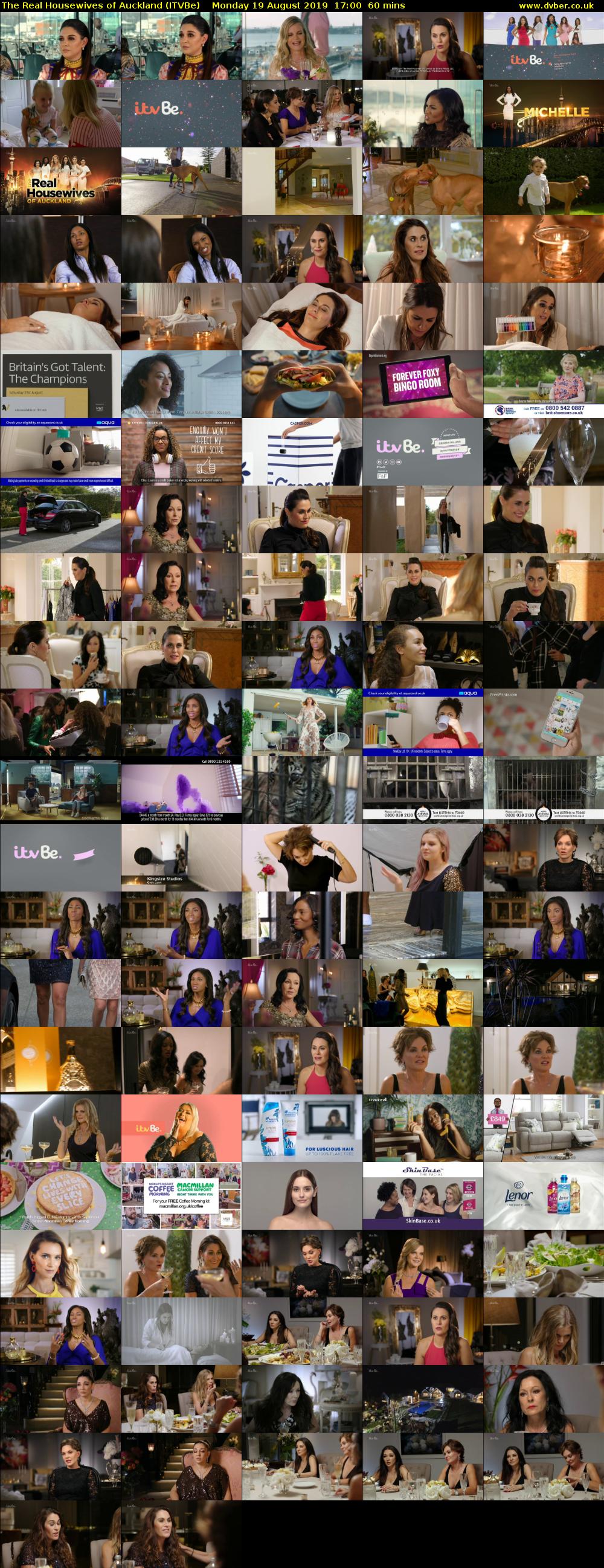 The Real Housewives of Auckland (ITVBe) Monday 19 August 2019 17:00 - 18:00