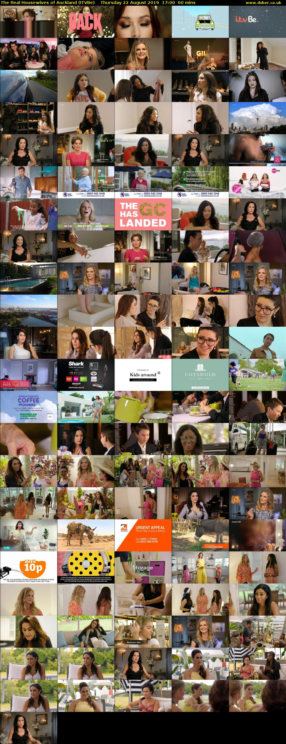The Real Housewives of Auckland (ITVBe) Thursday 22 August 2019 17:00 - 18:00