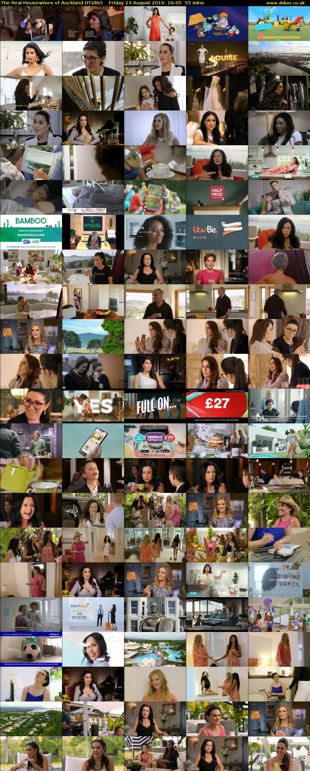 The Real Housewives of Auckland (ITVBe) Friday 23 August 2019 16:05 - 17:00