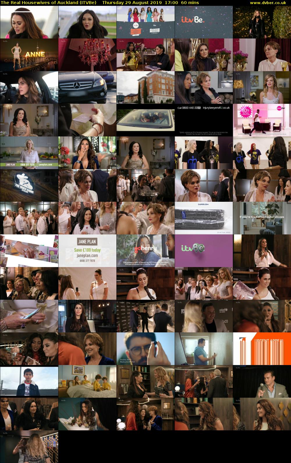 The Real Housewives of Auckland (ITVBe) Thursday 29 August 2019 17:00 - 18:00