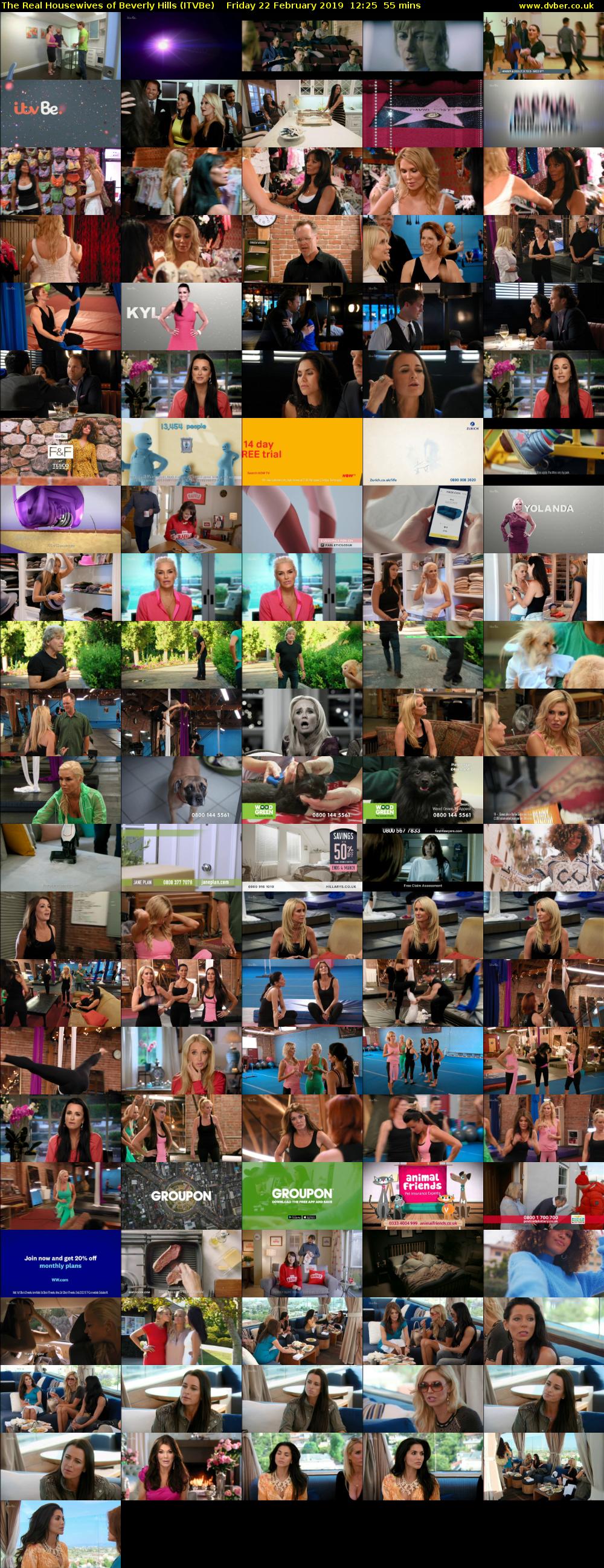 The Real Housewives of Beverly Hills (ITVBe) Friday 22 February 2019 12:25 - 13:20