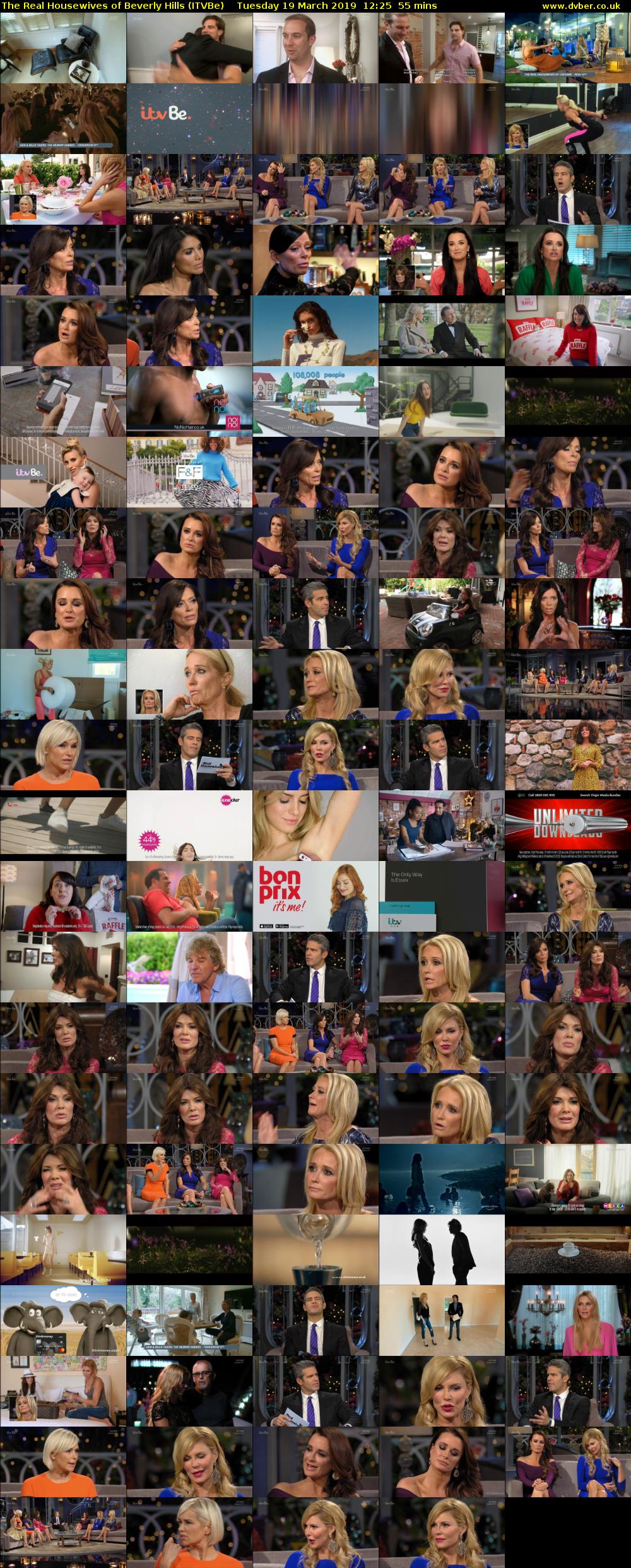 The Real Housewives of Beverly Hills (ITVBe) Tuesday 19 March 2019 12:25 - 13:20