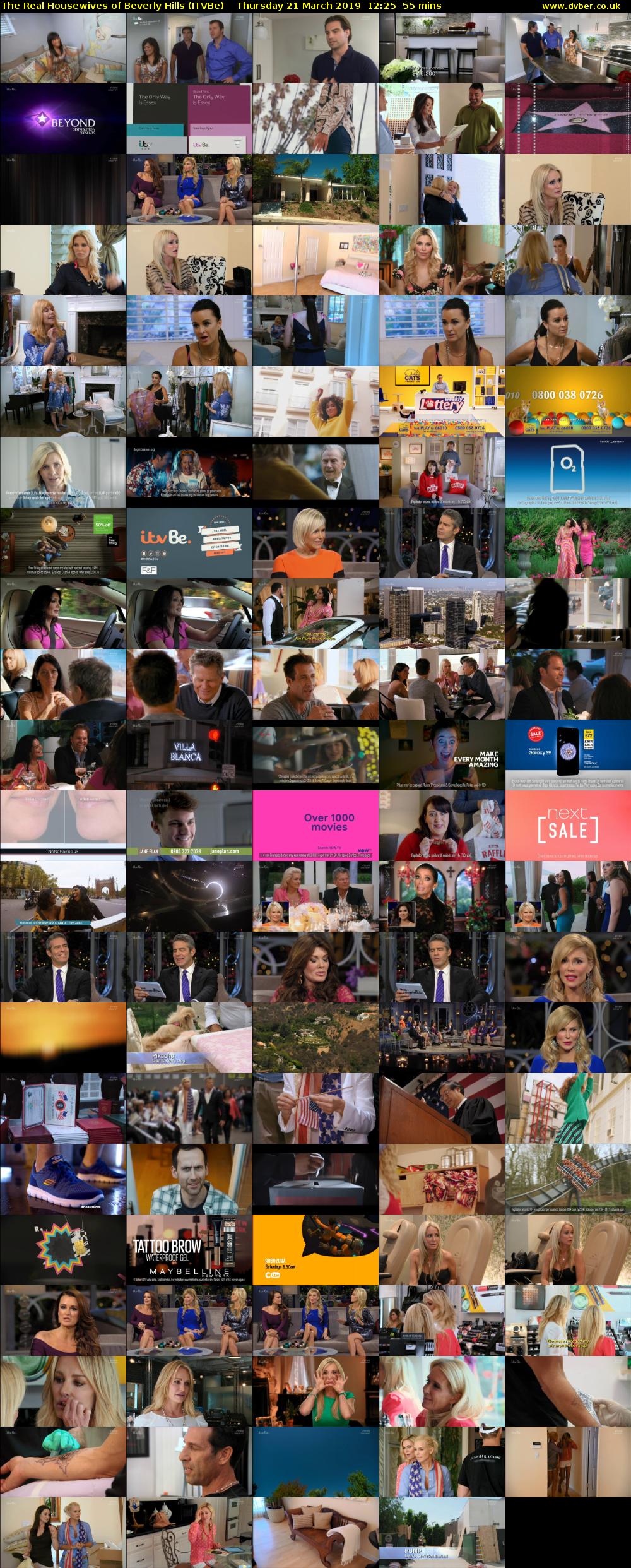 The Real Housewives of Beverly Hills (ITVBe) Thursday 21 March 2019 12:25 - 13:20