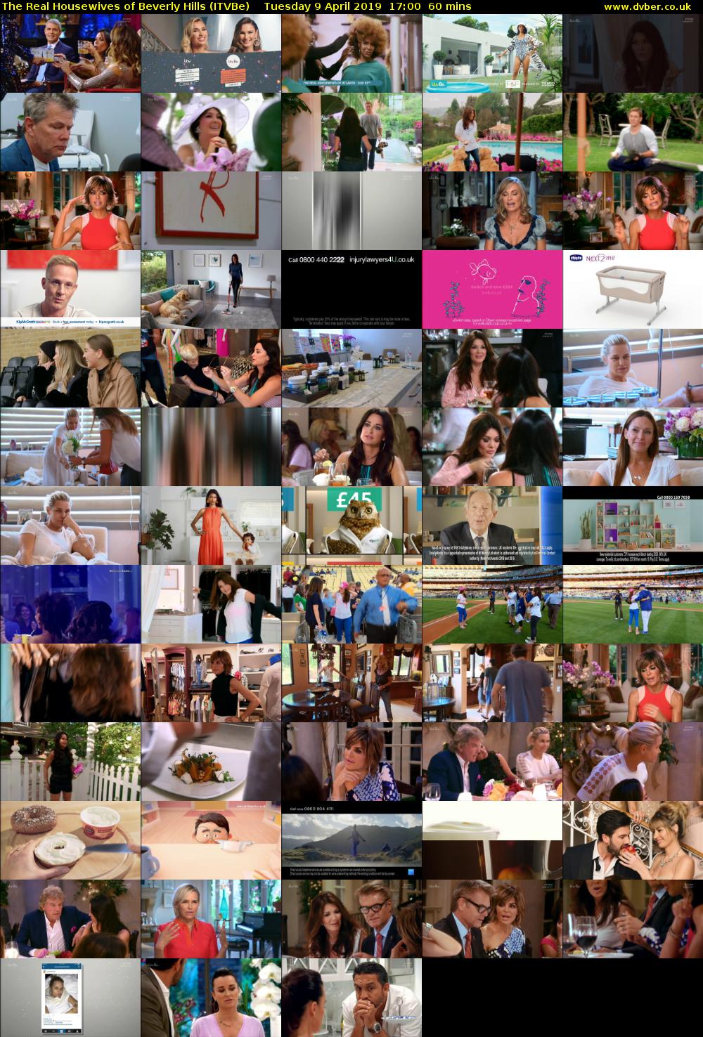 The Real Housewives of Beverly Hills (ITVBe) Tuesday 9 April 2019 17:00 - 18:00