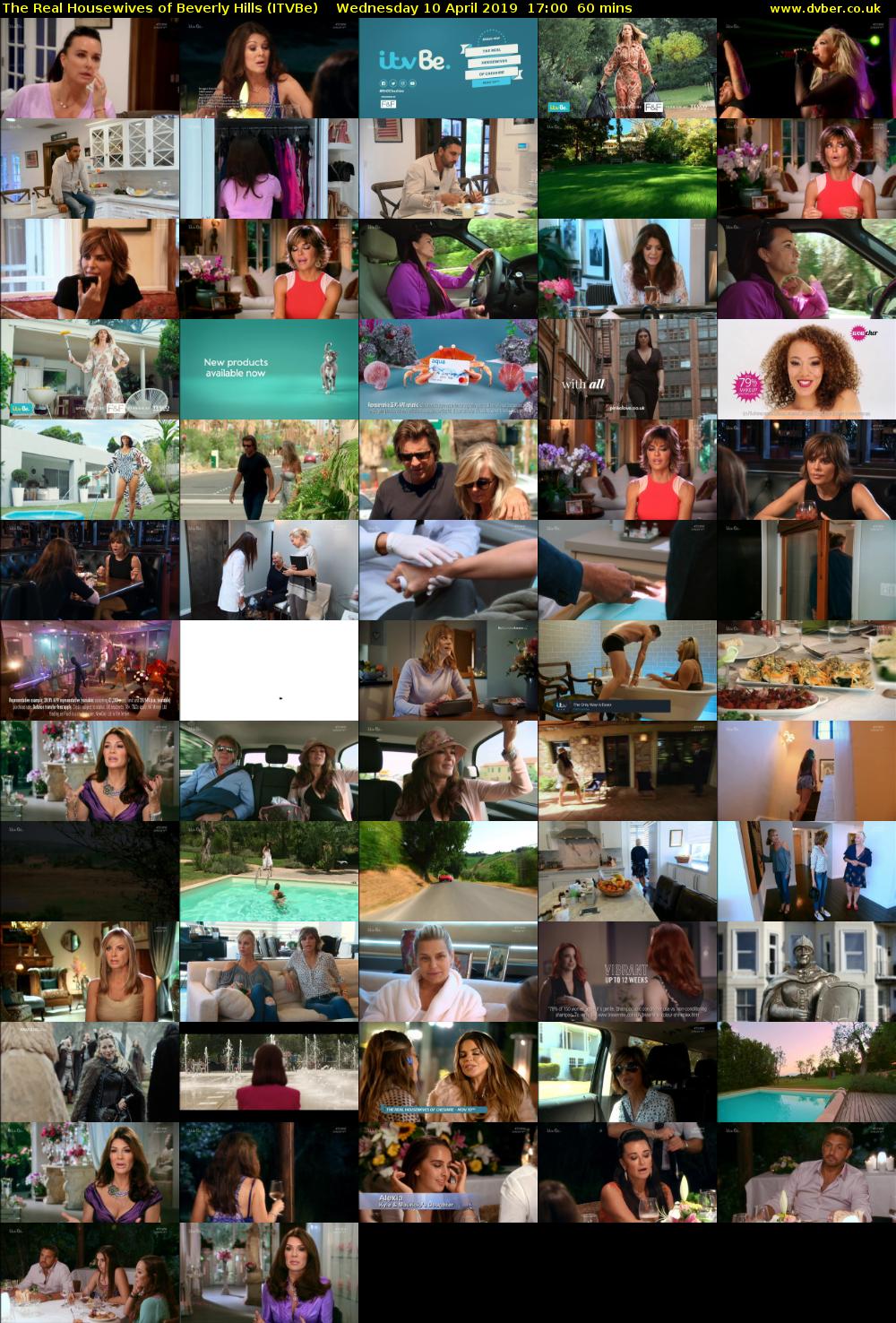 The Real Housewives of Beverly Hills (ITVBe) Wednesday 10 April 2019 17:00 - 18:00