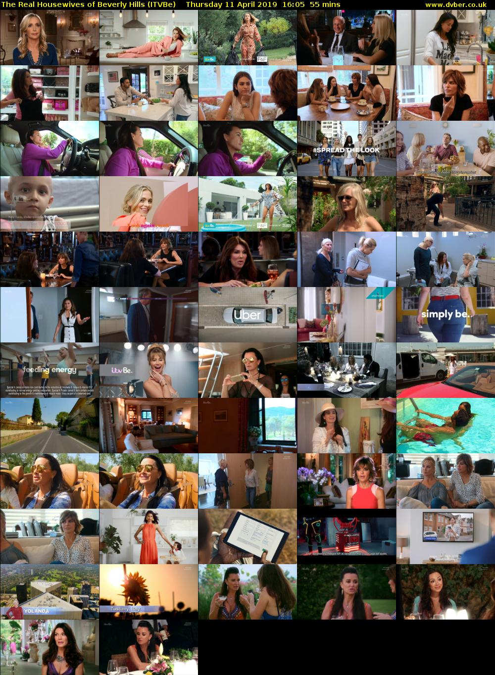 The Real Housewives of Beverly Hills (ITVBe) Thursday 11 April 2019 16:05 - 17:00