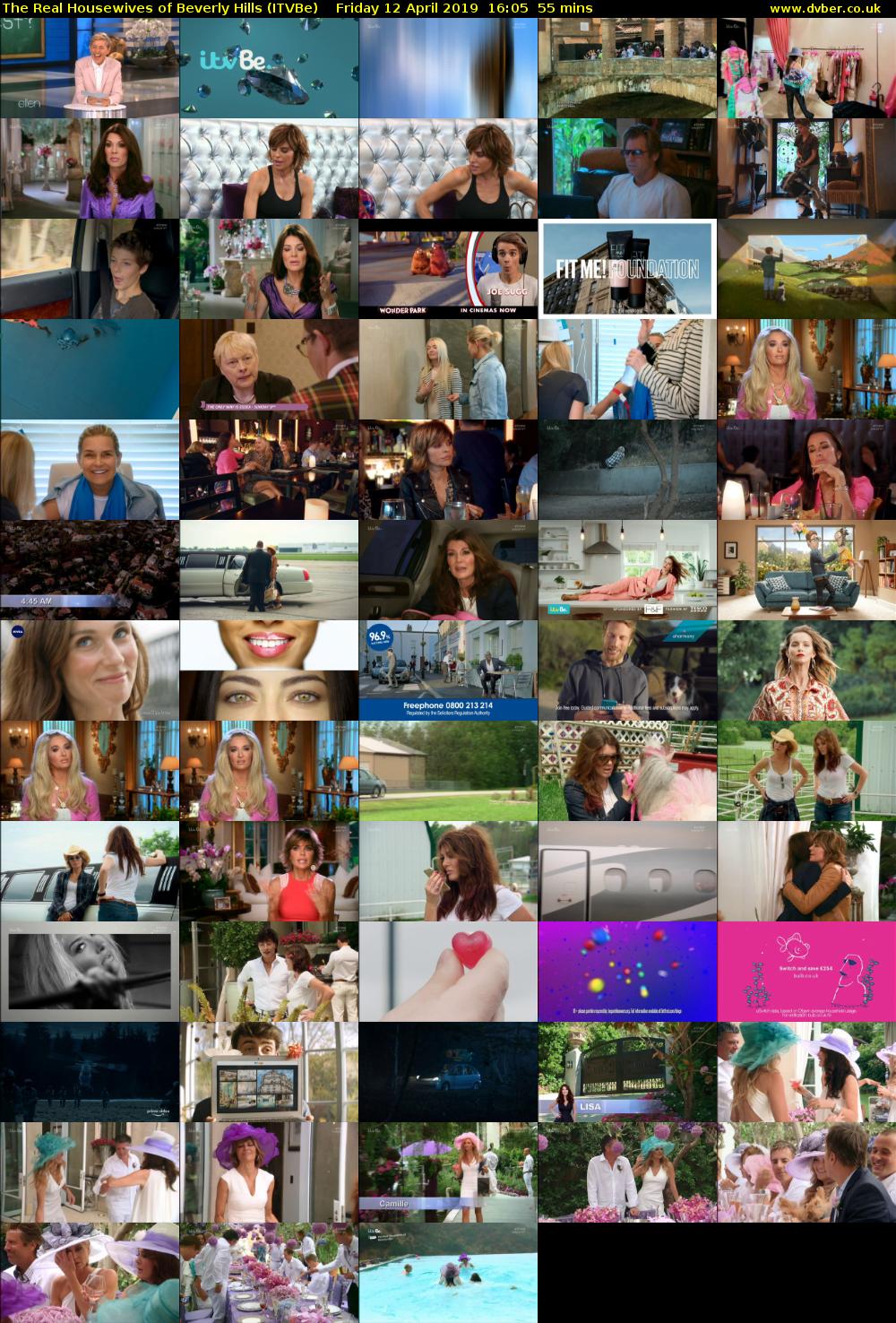 The Real Housewives of Beverly Hills (ITVBe) Friday 12 April 2019 16:05 - 17:00