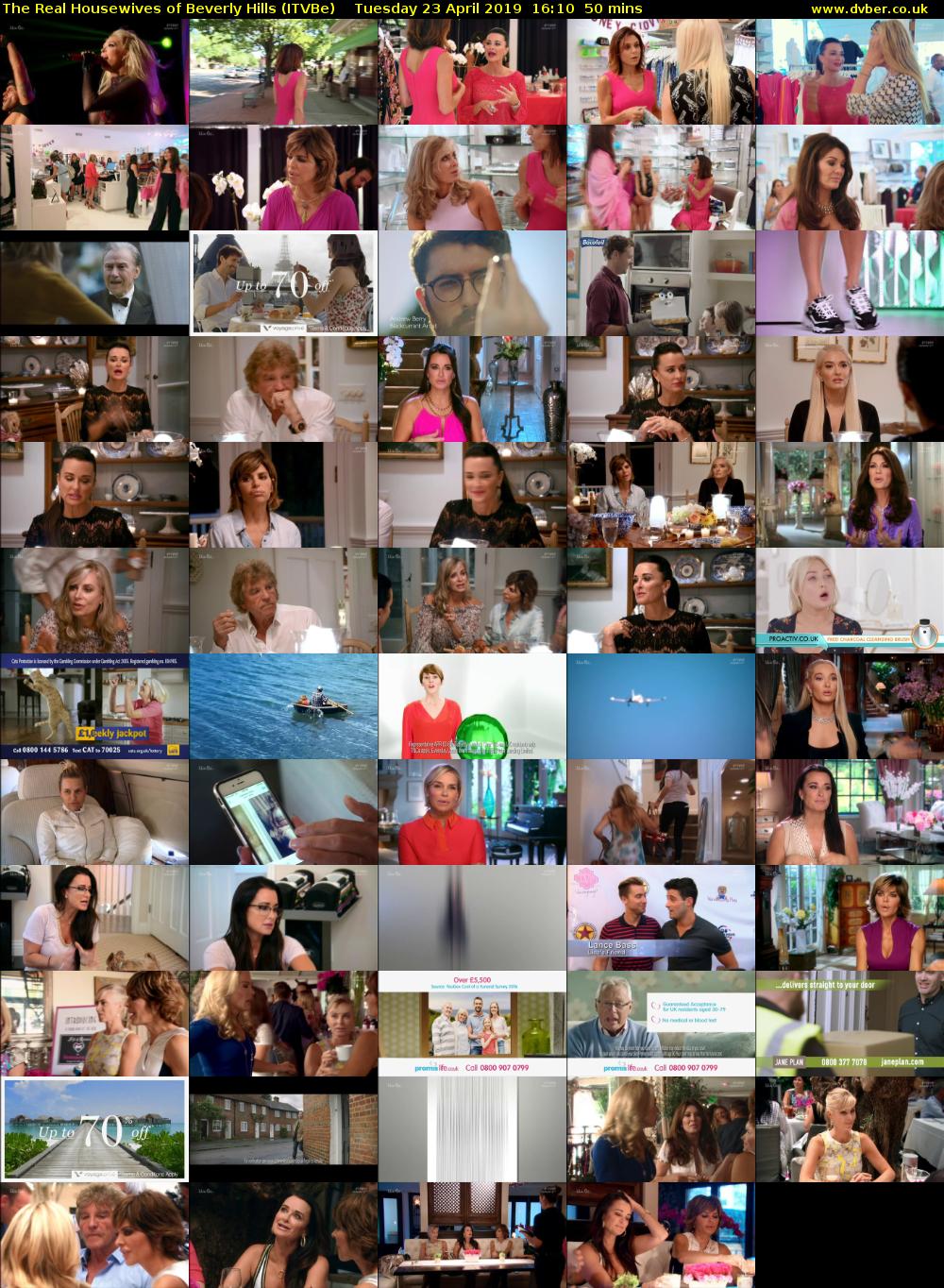 The Real Housewives of Beverly Hills (ITVBe) Tuesday 23 April 2019 16:10 - 17:00