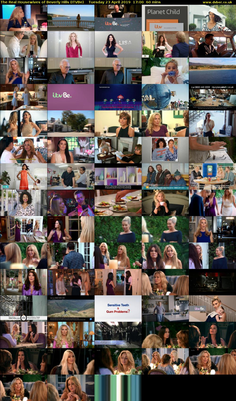 The Real Housewives of Beverly Hills (ITVBe) Tuesday 23 April 2019 17:00 - 18:00