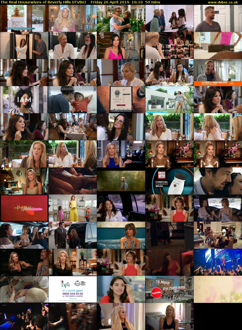 The Real Housewives of Beverly Hills (ITVBe) Friday 26 April 2019 16:10 - 17:00