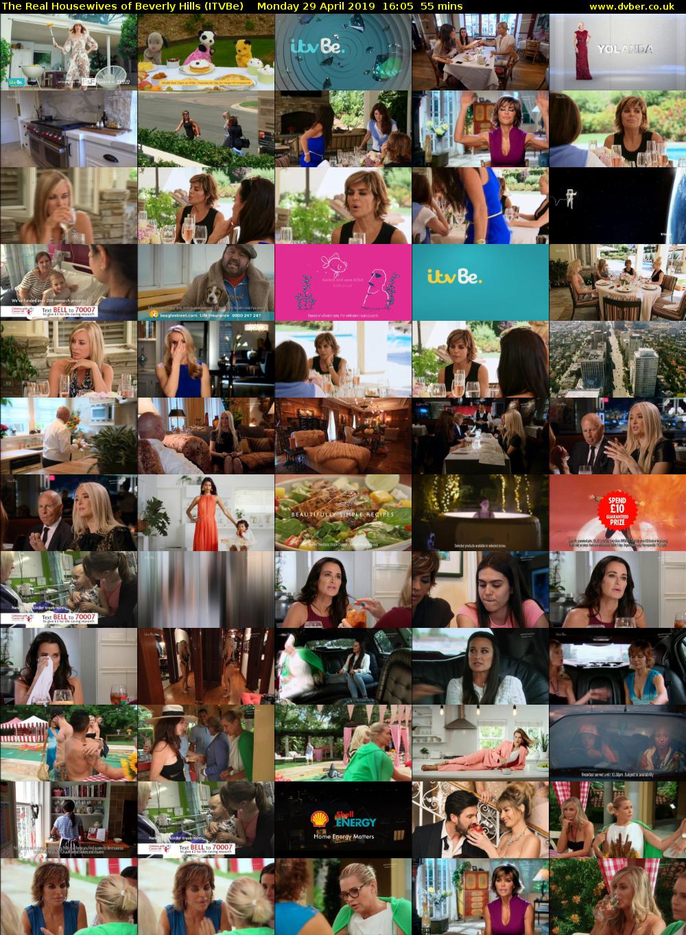 The Real Housewives of Beverly Hills (ITVBe) Monday 29 April 2019 16:05 - 17:00