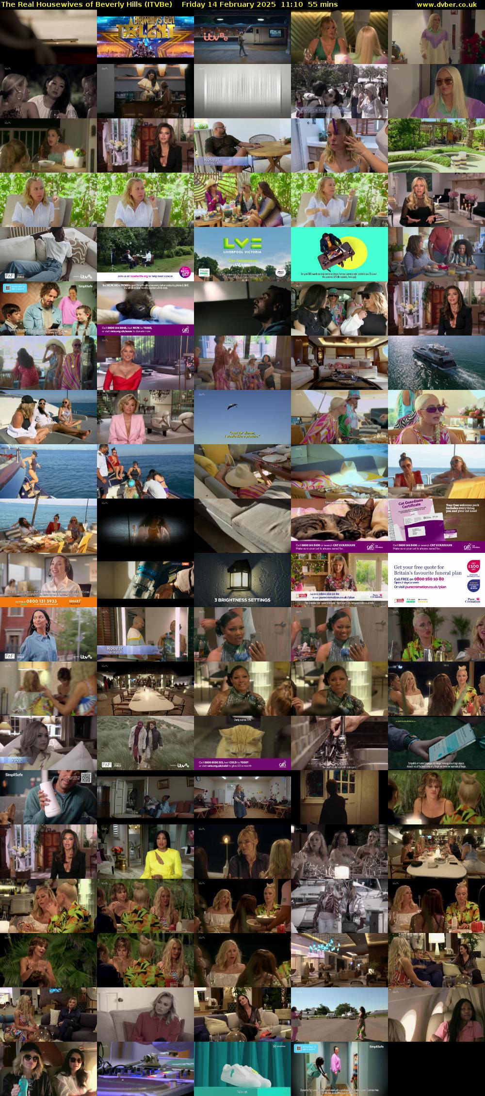 The Real Housewives of Beverly Hills (ITVBe) Friday 14 February 2025 11:10 - 12:05