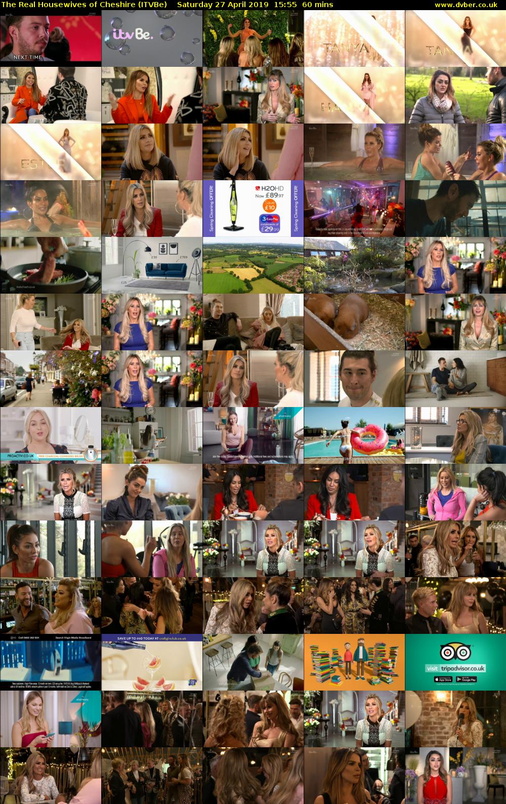 The Real Housewives of Cheshire (ITVBe) Saturday 27 April 2019 15:55 - 16:55